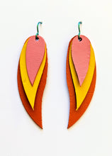 Load image into Gallery viewer, Sun Kissed Leather Earrings
