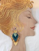 Load image into Gallery viewer, Queen of Starlight Statement Earrings
