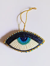 Load image into Gallery viewer, Evil Eye Christmas Decoration
