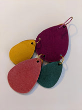 Load image into Gallery viewer, Candy Store Leather Statement Earrings
