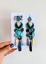 Load image into Gallery viewer, Lovely Shake Leather Statement Earrings
