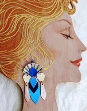 Load image into Gallery viewer, Nefertiti Statement Earrings
