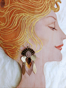 Cleopatra Statement Earrings