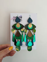 Load image into Gallery viewer, Goddess of the Grove Statement Earrings
