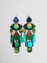 Load image into Gallery viewer, Goddess of the Grove Statement Earrings
