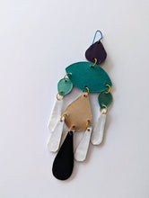 Load image into Gallery viewer, Goddess of the Waves Statement Earrings
