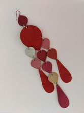 Load image into Gallery viewer, Strawberry Shortcake Leather Statement Earrings
